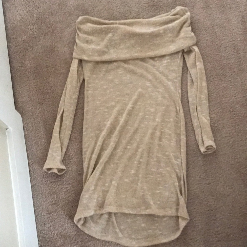 Tan Sweater dress